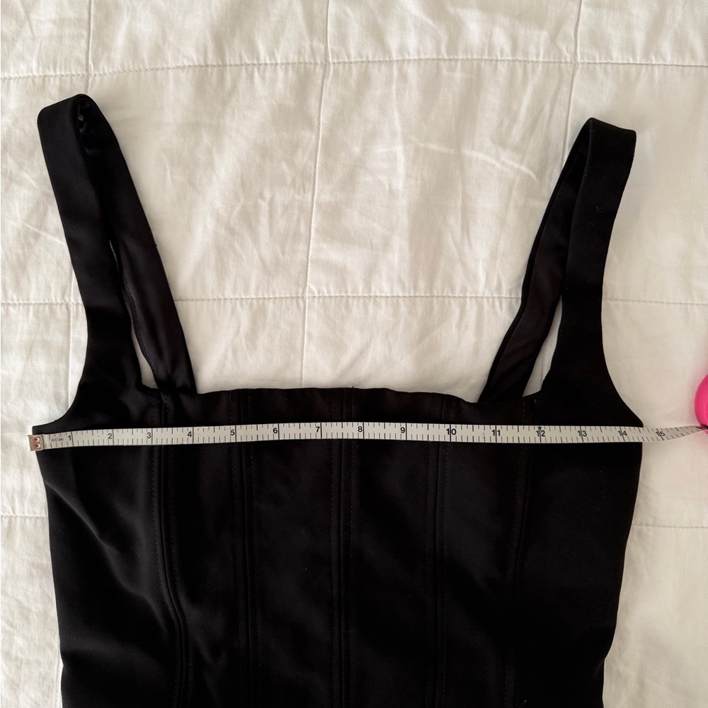 Zara Black Corset Top - Picture 5 of 6